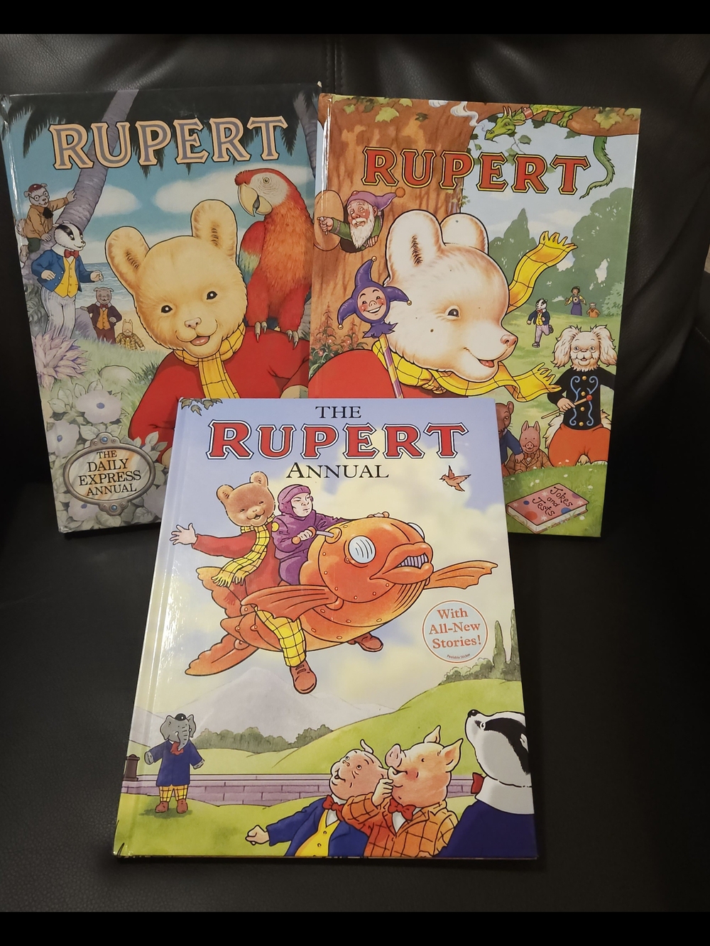 Three Vintage Rupert Books!!